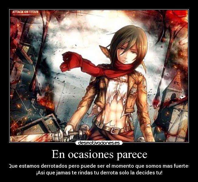 En ocasiones parece -