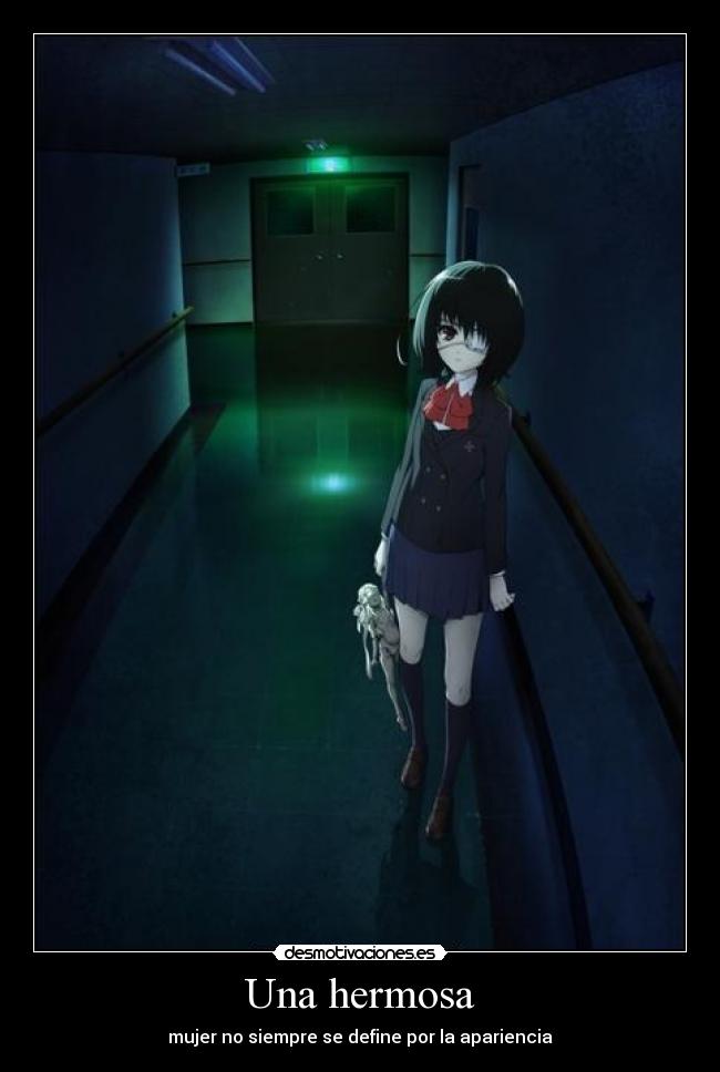 Una hermosa - mujer no siempre se define por la apariencia