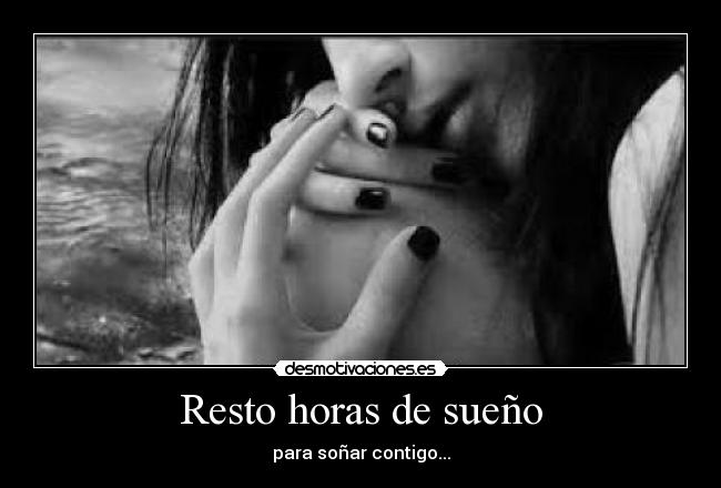 Resto horas de sueño - 