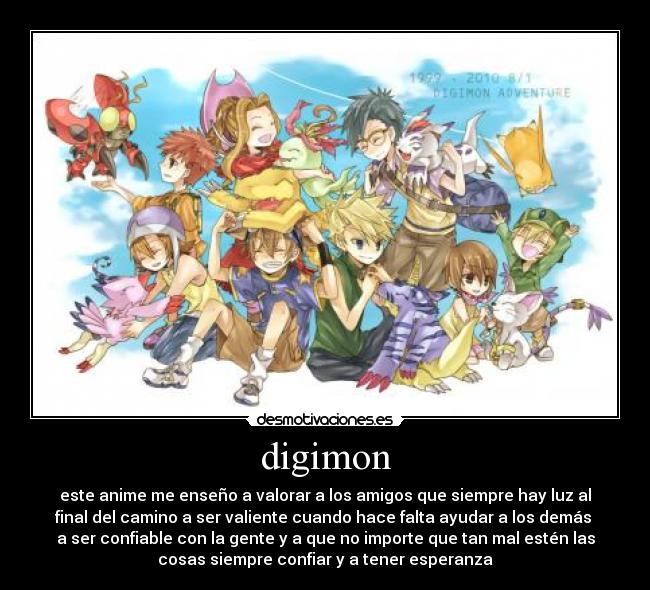 carteles digimon desmotivaciones