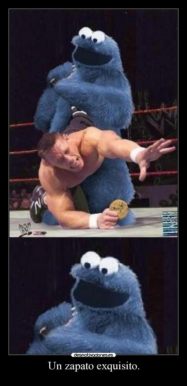 Un zapato exquisito. -