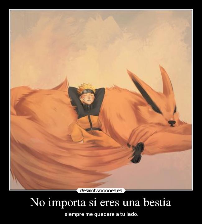 carteles anime otaku naruto devilbrigade mukuroattacks kyuubi desmotivaciones