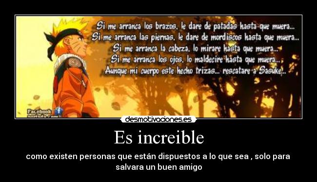 Es increible -