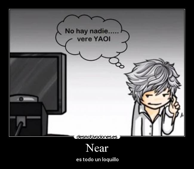 carteles death note near yaoi desmotivaciones