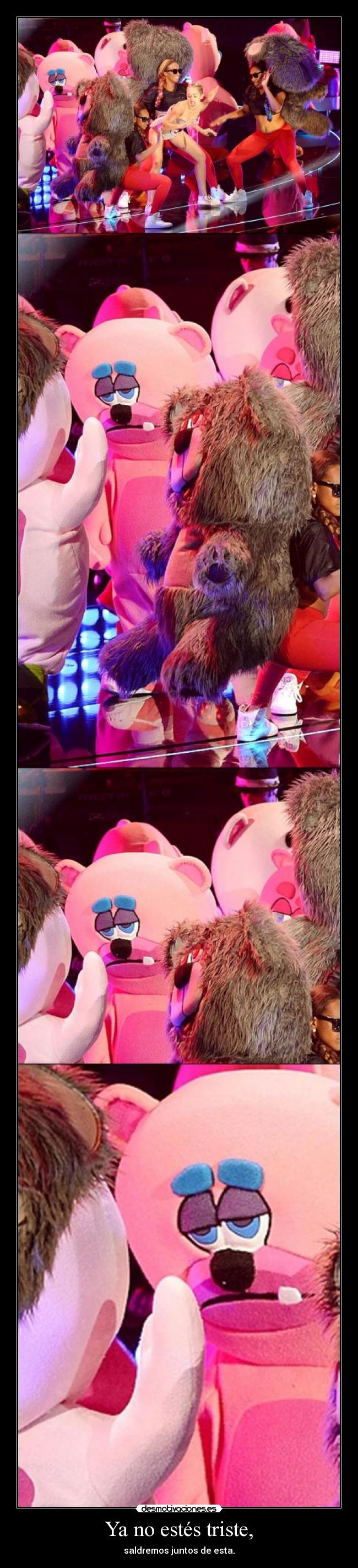 carteles saldremos juntos esta desmotivaciones