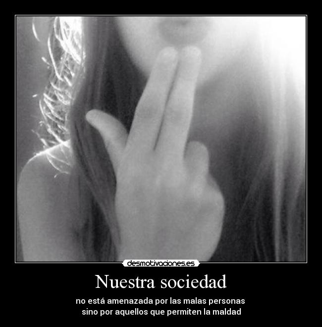 carteles sociedad nothingcomparestoaquieteveningalone desmotivaciones