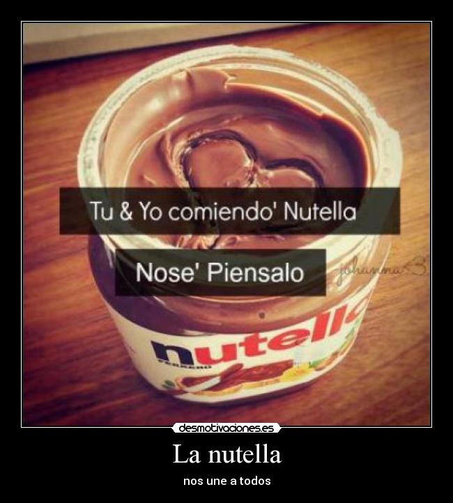 La nutella - 