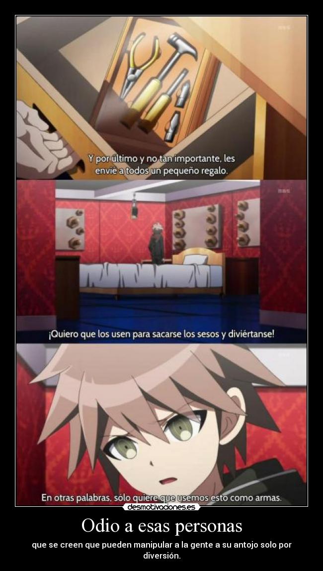 Odio a esas personas - 