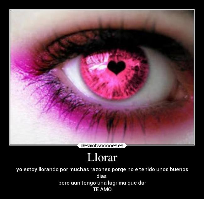 carteles llorar amo000r desmotivaciones