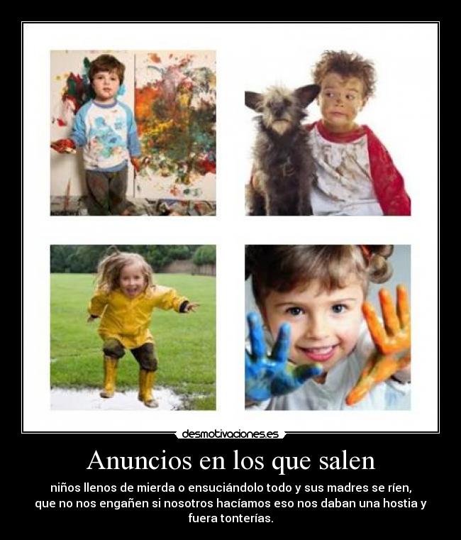 Anuncios en los que salen - 