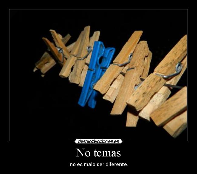 No temas -