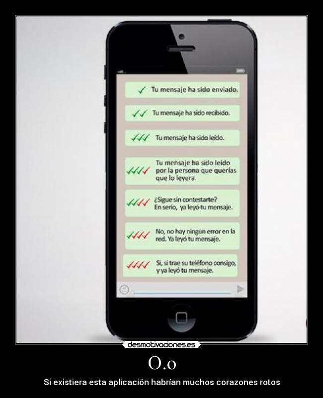 O.o - Si existiera esta aplicación habrían muchos corazones rotos