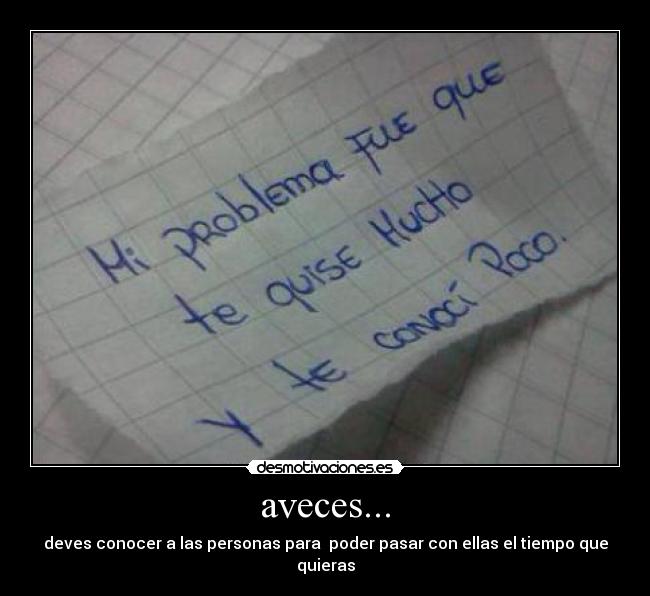 aveces... -