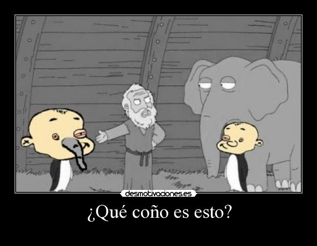 ¿Qué coño es esto? -