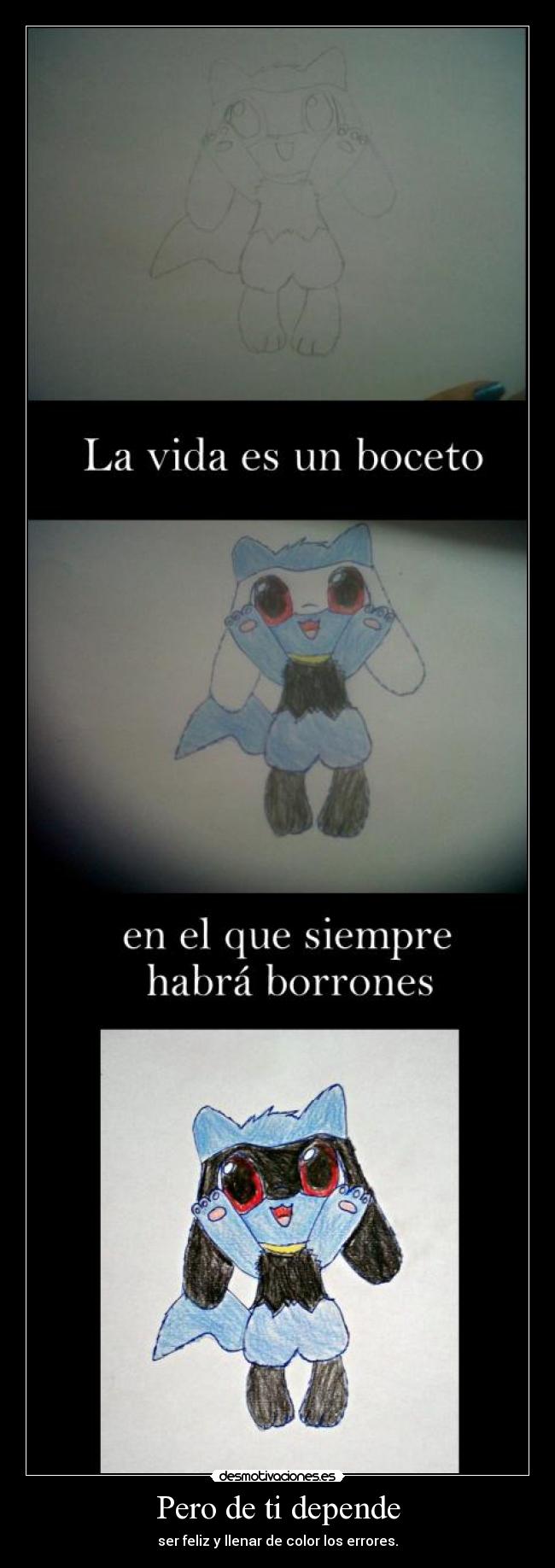 Pero de ti depende - 