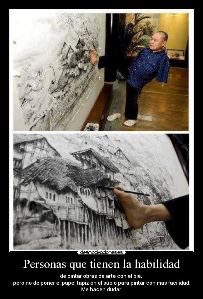 Personas que tienen la habilidad -