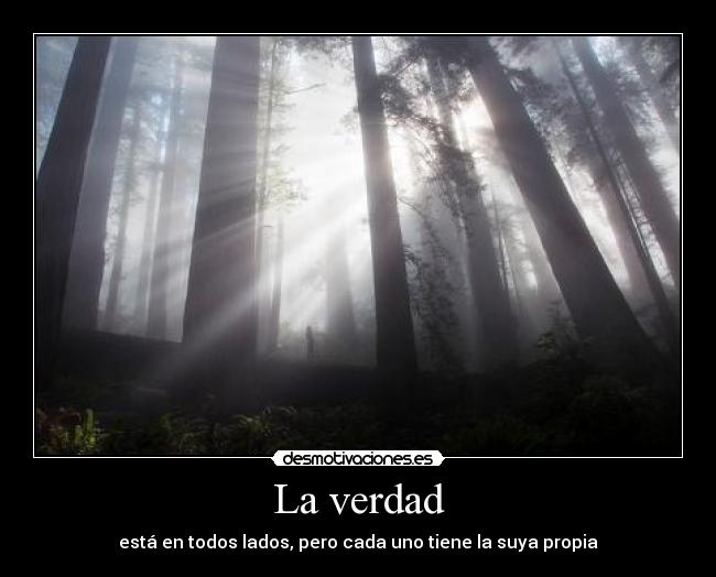La verdad -