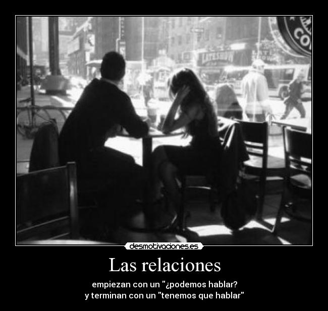 carteles relaciones desmotivaciones