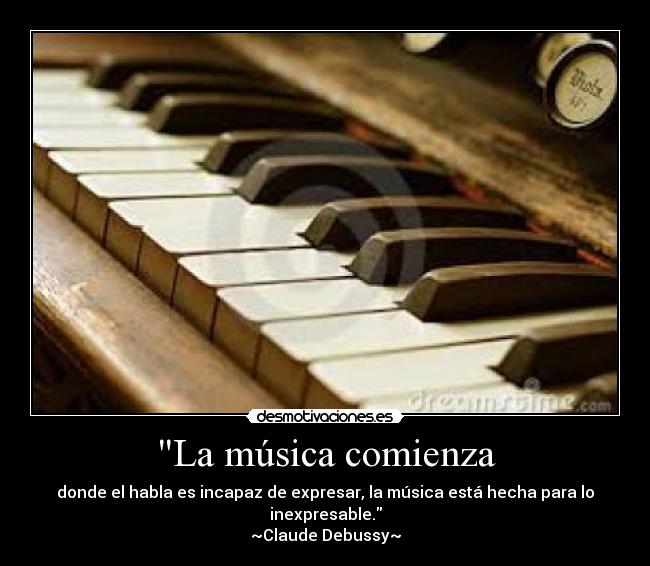 La música comienza - 