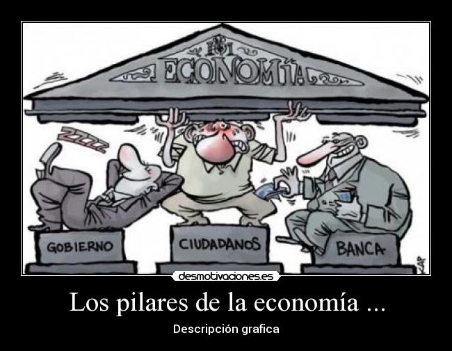 Los pilares de la economía ... - Descripción grafica
