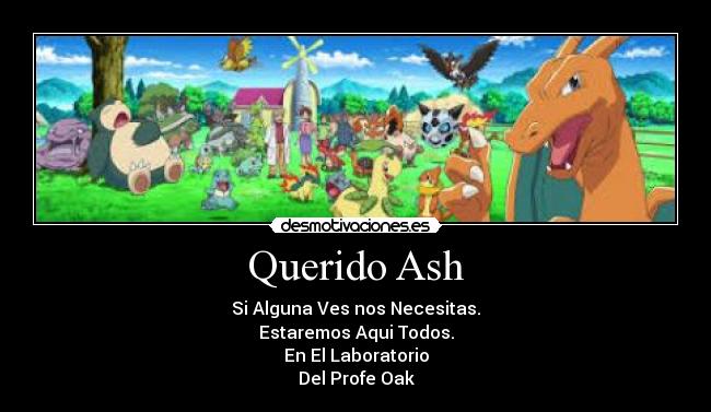 Querido Ash - 