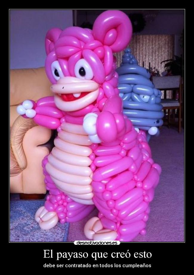 El payaso que creó esto - debe ser contratado en todos los cumpleaños