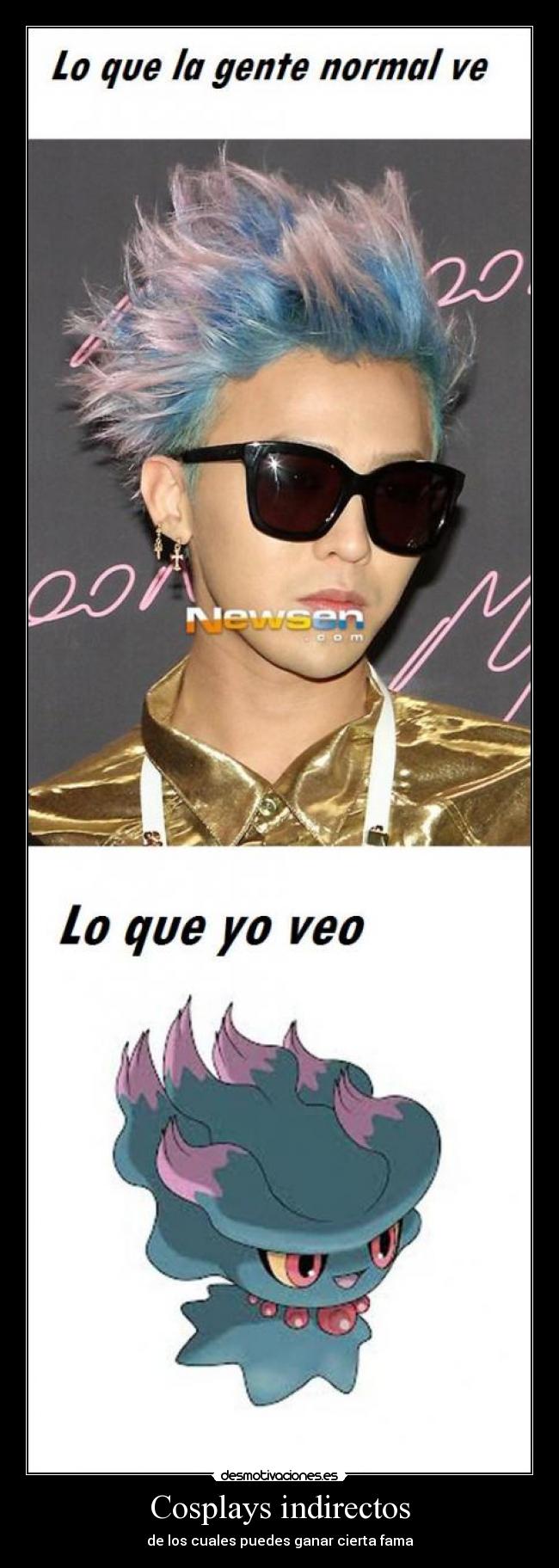 Cosplays indirectos - de los cuales puedes ganar cierta fama