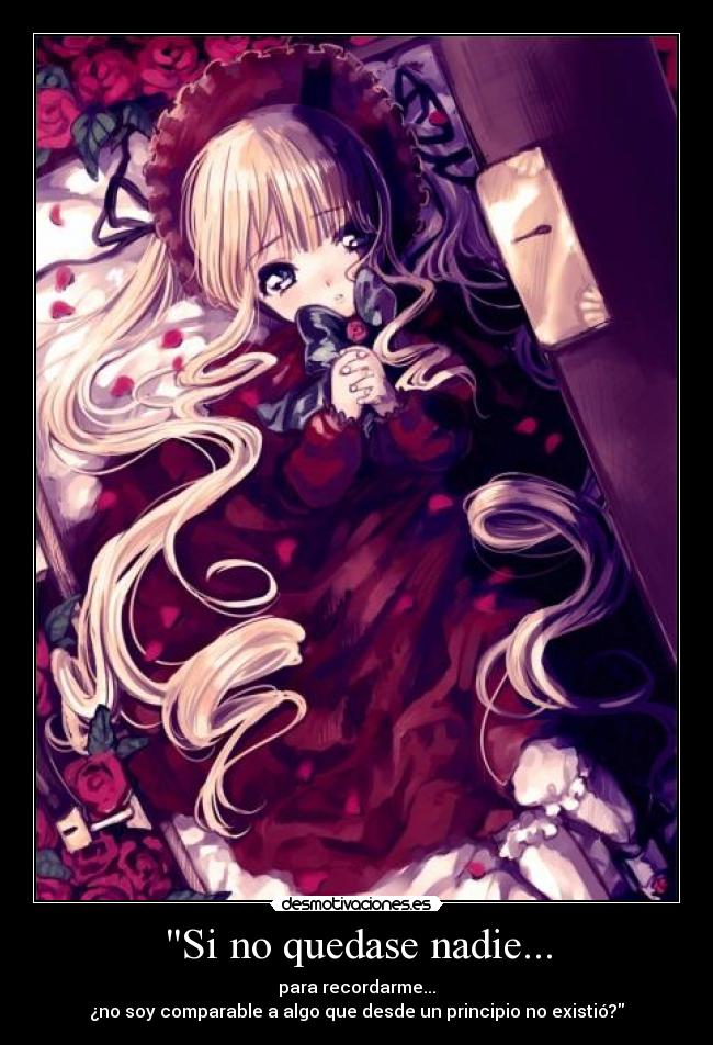 Si no quedase nadie... - 