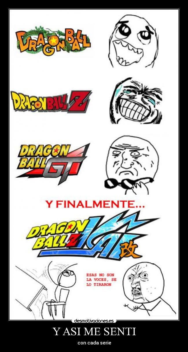 Y ASI ME SENTI - con cada serie