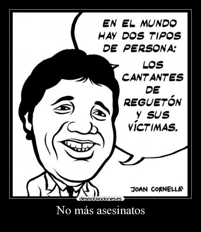 No más asesinatos -