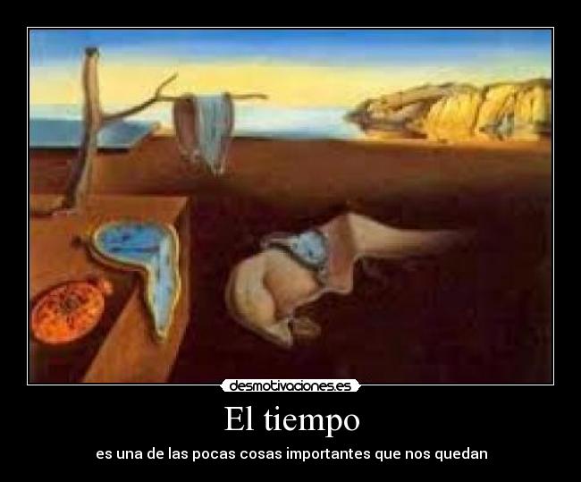 El tiempo -