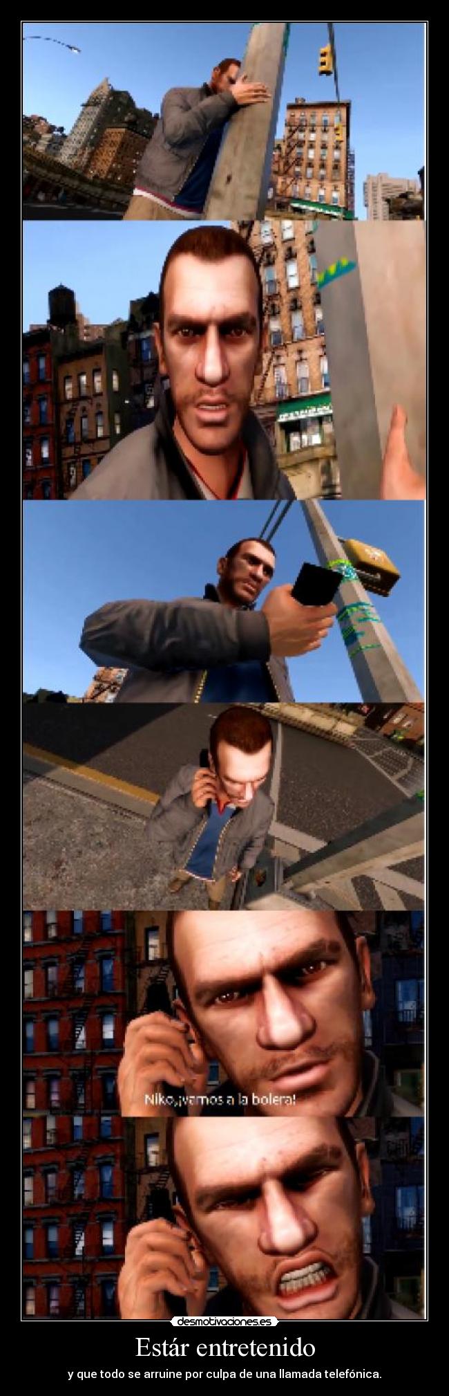 Estár entretenido -