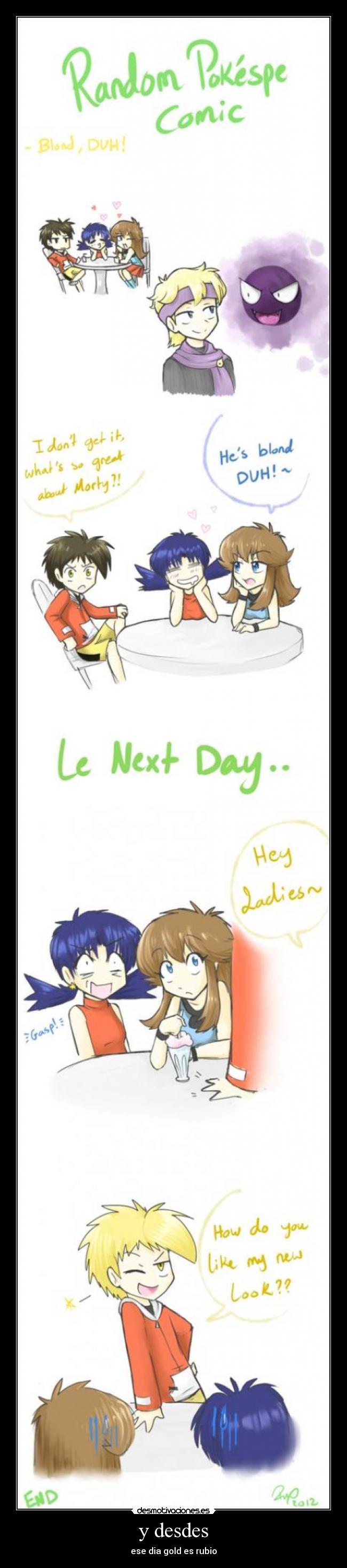 carteles pokemon adventure gold blue crystal desmotivaciones