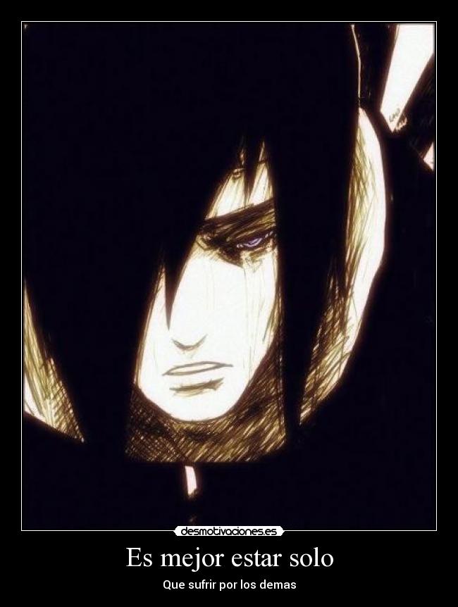 Es mejor estar solo - 