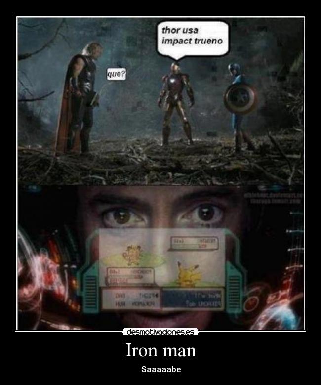 Iron man - Saaaaabe