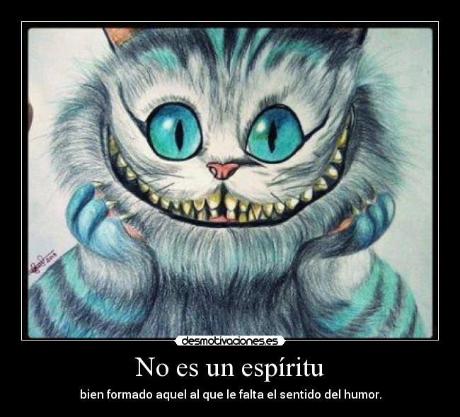 No es un espíritu -