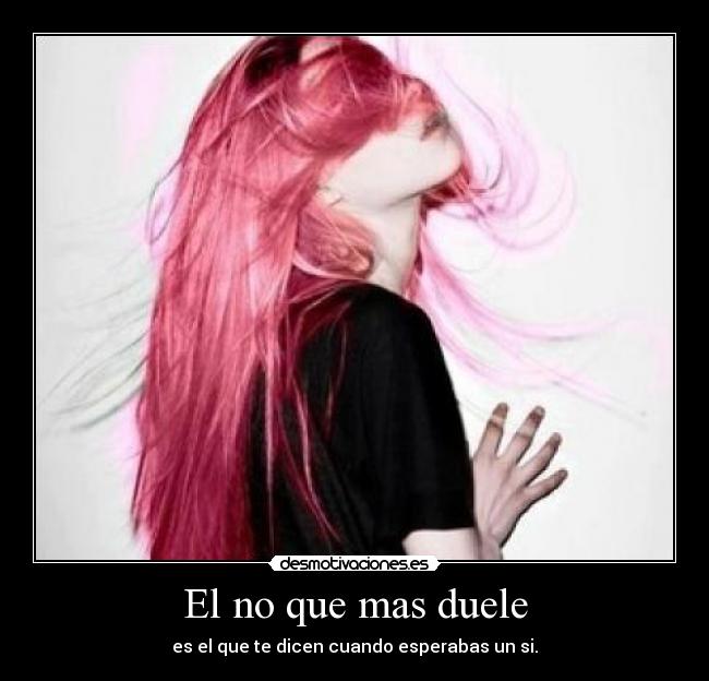 El no que mas duele - 