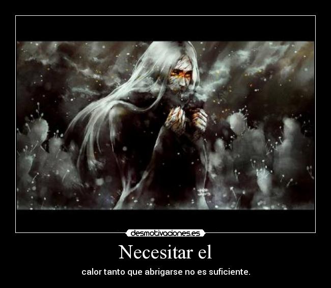 Necesitar el - 