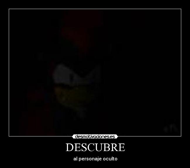 DESCUBRE - al personaje oculto