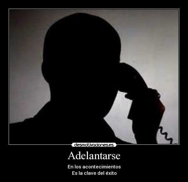 Adelantarse - 
