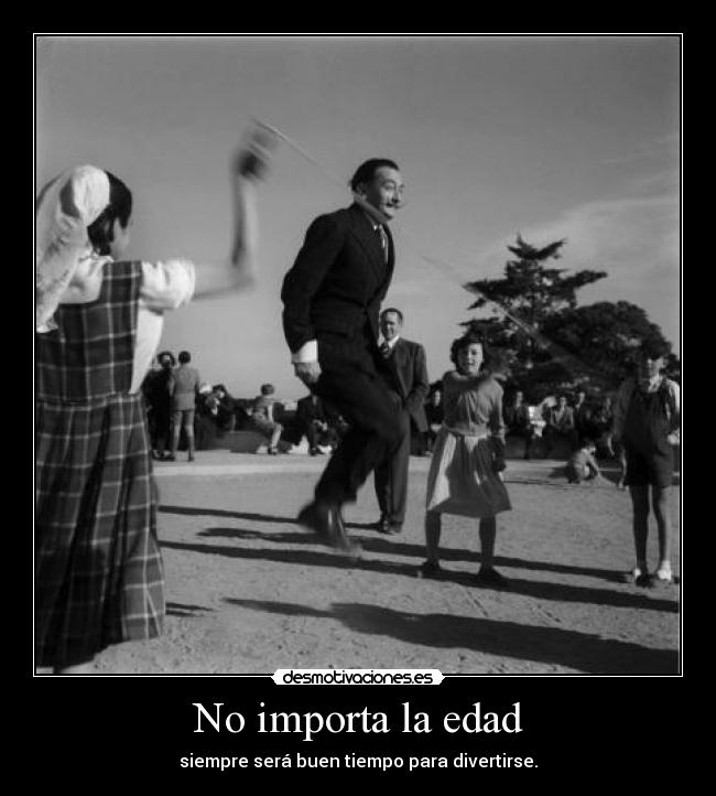 No importa la edad - siempre será buen tiempo para divertirse.