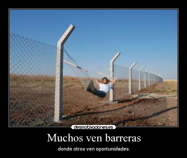 Muchos ven barreras -