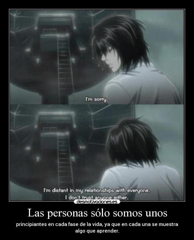 Las personas sólo somos unos - 