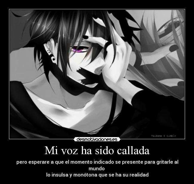 Mi voz ha sido callada - 