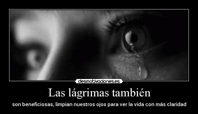 carteles lagrimas desmotivaciones