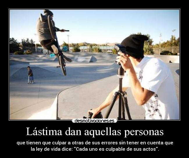 Lástima dan aquellas personas - 