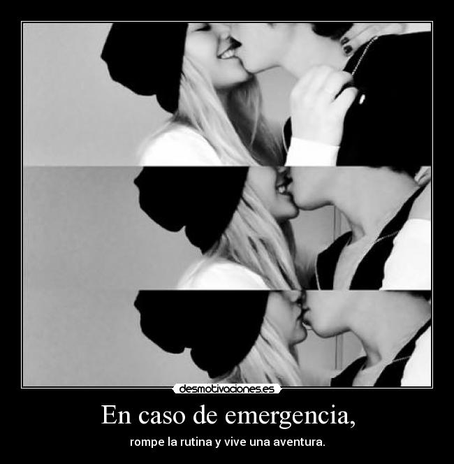 En caso de emergencia, - 