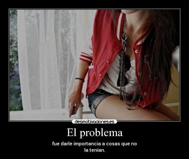 El problema -