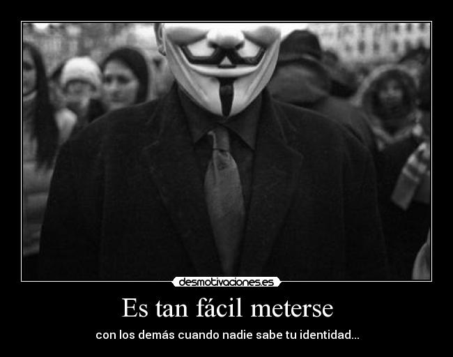 Es tan fácil meterse -