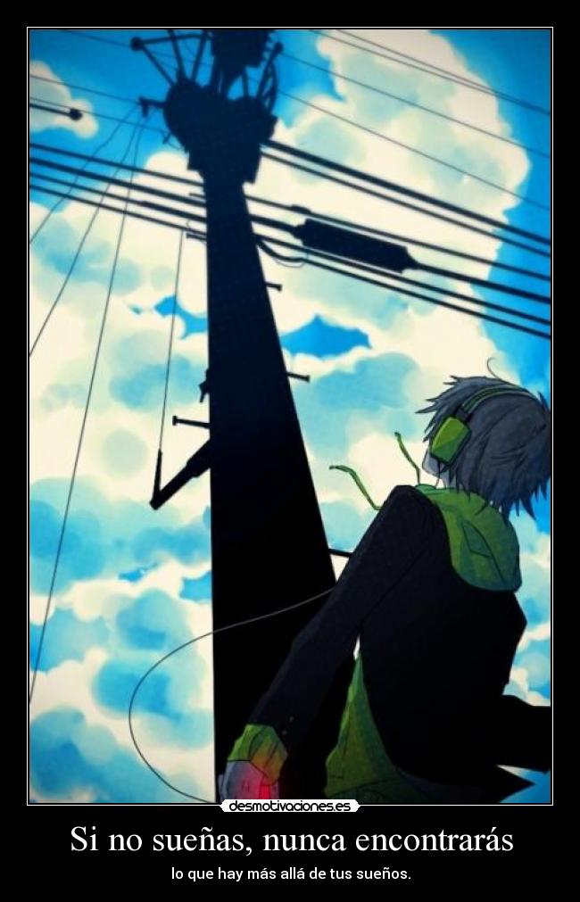 carteles anime desmotivaciones